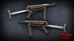 И снова три рендера оружия из Soldiers: Arena. Дневник №17