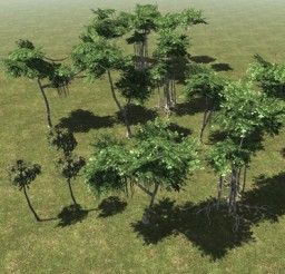 Jungle flora pack 4