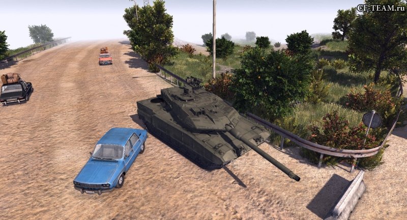Мод Tanks+ для Call to Arms