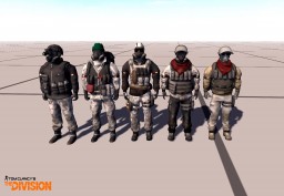 Skins-pack: The division 0